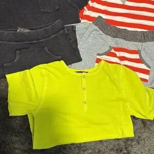 Miki Miette Bundle 3 Shirts 2 Shorts Size 10 Boys